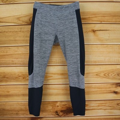 c9 by Champion Activewear Leggings Womens Size M Gray Geometric Mid Rise Pocket