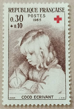6B-Timbre France YT  1467 neuf ** année 1965 "oeuvres de renoir"