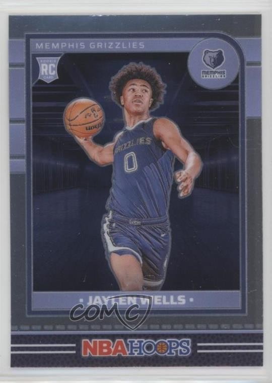 2024-25 Panini NBA Hoops Rookies Premium Jaylen Wells #269 10yl