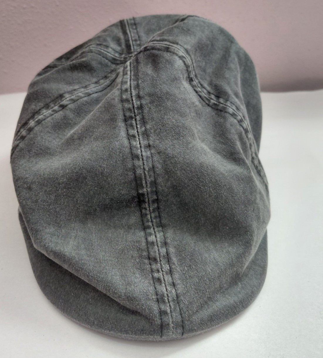 Harley Davidson Genuine Motorclothes XL Flat Cap Hat Dark Gray