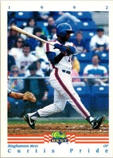 Curtis Pride 1992 Classic Best #159 Binghamton Mets
