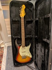 Vintage Advance Series Sunburst Strat Guitar VGC