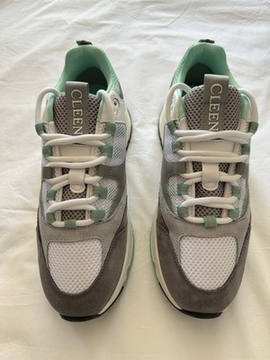 Cleens Aero Runner Sneaker - Mintgrün - Brandneu - UK 8