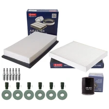 Denso Tune Up Kit NGK 6 Spark Plugs & Boots Kit for Explorer Flex MKS Taurus V6