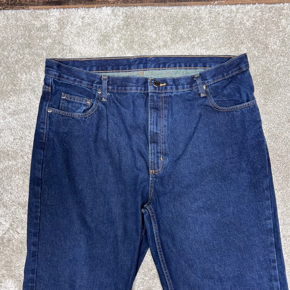 Member’s Mark Carpenter Jeans 38x32 Relaxed Fit Workwear Denim Pants - Image 2 of 4