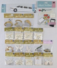 Jolee's Boutique Wedding Engagement Scrapbook Stickers Lot 19 Limo Rings Dove