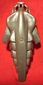 2006 LEGO BIONICLE Head Barraki Takadox Pearl Dark Gray 57551 Takanuva 8699