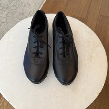 Bloch Ladies Tap-Flex ShockWave Leather Tap Shoes S0388L Black Leather Size 8 M
