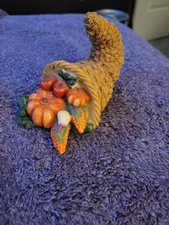 K's Collection Harvest Pumpkin Cornicopia