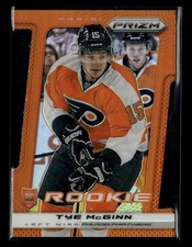 2013-14 Panini Prizm #274 Tye McGinn Prizms Orange Die Cut #/50