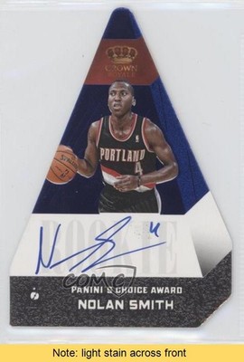2012-13 Panini Preferred Blue 8/49 Nolan Smith #560 Rookie Auto RC READ 1x9