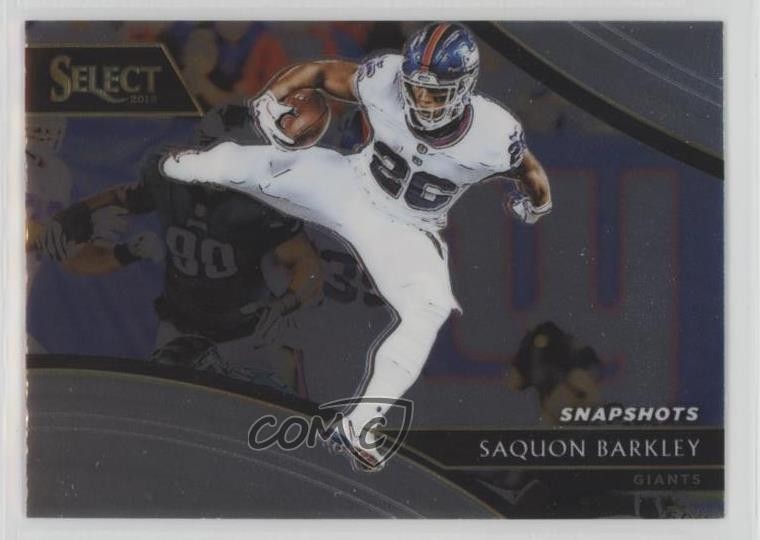 2018 Panini Select Snapshots Saquon Barkley #SN-16 0f5t