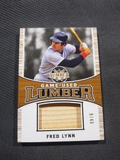 2024 Leaf Lumber Fred Lynn #9/40 Bronze Game Used Bat Boston Red Sox⚾⚾💥