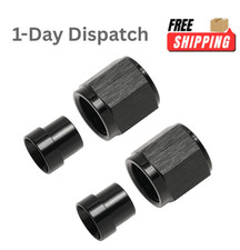 Podavelle 2 Sets 6AN Tube Nut & Sleeve for 3/8" Hardline