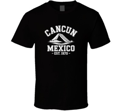 Cancun Mexico Est 1970 Gift Tee Design E T Shirt