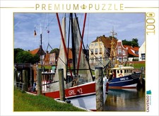 CALVENDO Puzzle Fischerhafen Greetsiel, Ostfriesland 1000 Teile Puzzle quer  10