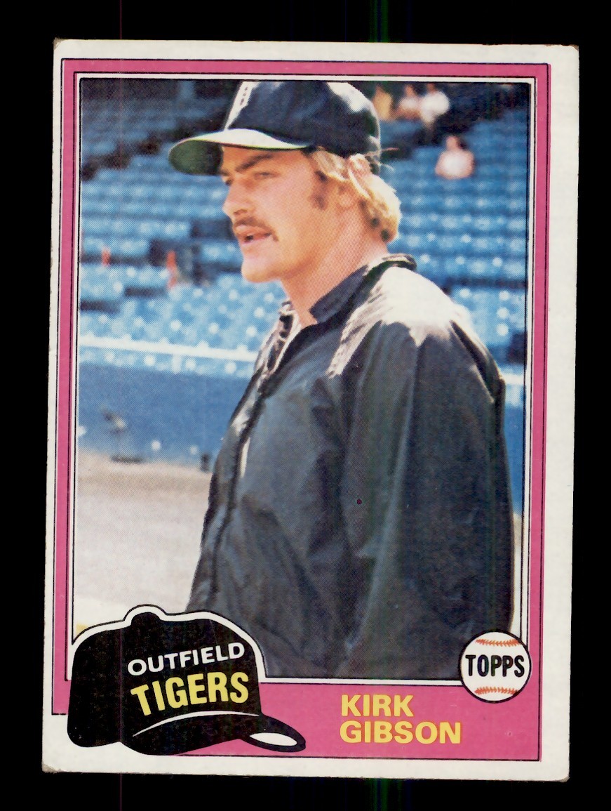 1981 Topps - Kirk Gibson #315 Rookie RC