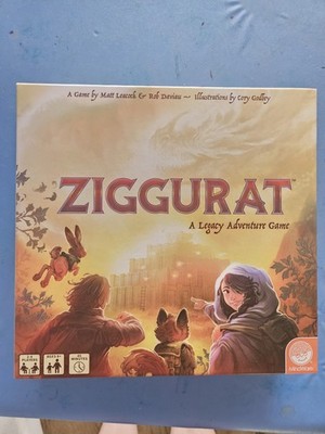Ziggurat Board Game A Legacy Adventure Game By Mindware New