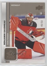 2023 Team Canada Juniors Men's U-20 Midnight 46/50 Benjamin Gaudreau #13 0o5t