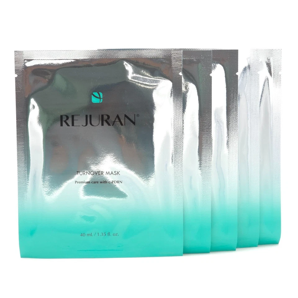 REJURAN Turnover Mask 40ml x 5pcs Anti Wrinkle Moisture K-Beauty - Image 3 of 4