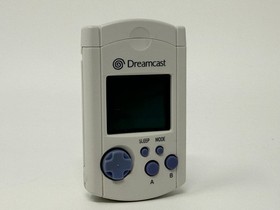 OEM Sega Dreamcast Visual Memory Unit VMU [MK-50120] *CIB - TESTED - NEEDS BATT*