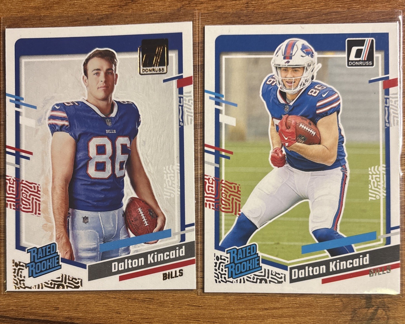 2023  Donruss - Rated Rookie Dalton Kincaid #308 Canvas (RC) + Donruss Rookie