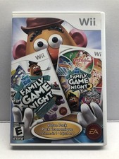 Hasbro Family Game Night Value Pack (Nintendo Wii) Complete w/ Manual Tested