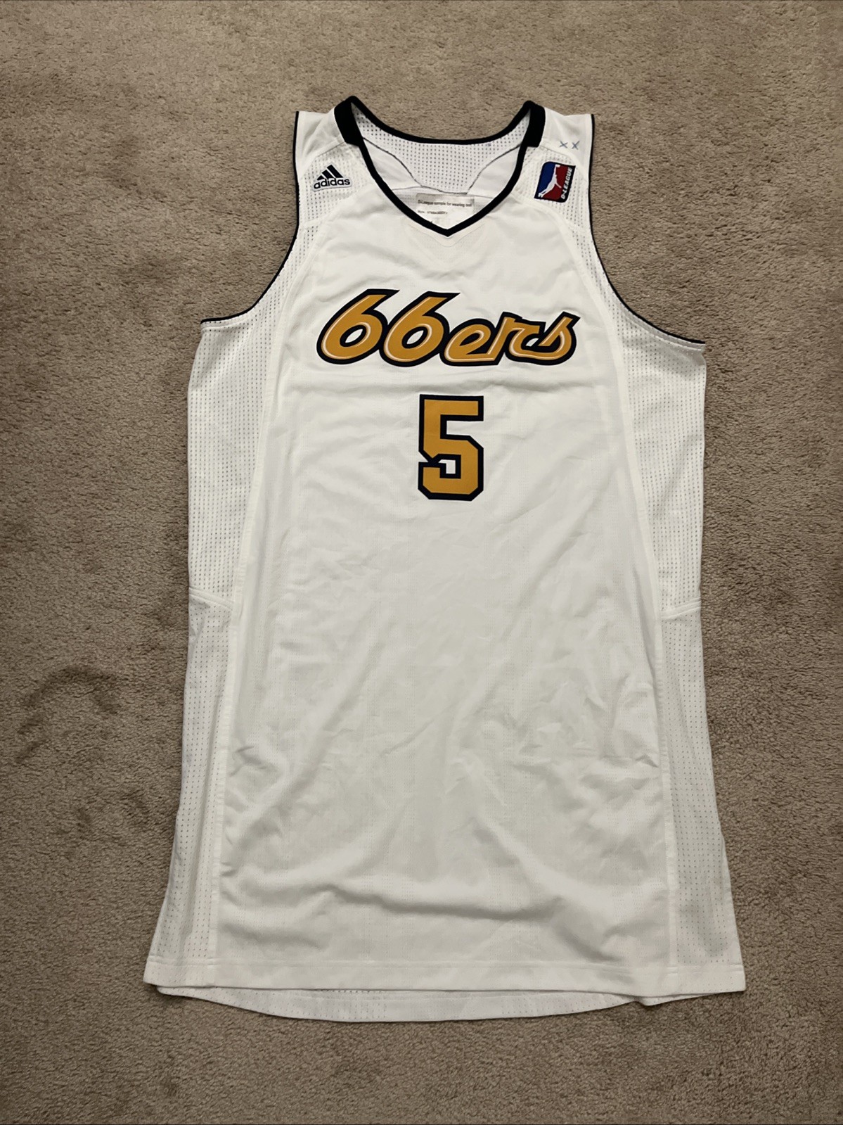 Adidas Tulsa 66ers Game Worn Jersey NBA D League Basketball Washington Huskies
