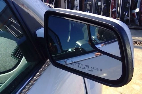 11 12 2013 14 Chevy Equinox Passenger Right RH Side View Mirror in GAZ White.