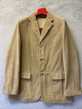 Banana Republic Corduroy Men's 46R Tan 3 Button Cotton Blazer /146-17