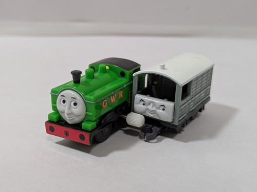 Thomas & seine Freunde Kapsel Plarail TOMY Ente und Kröte Set 2002 - Bild 1 von 7