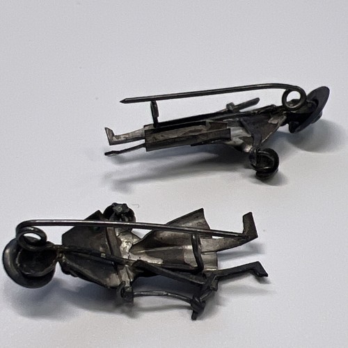 HANDMADE VINTAGE SILVER PERUVIAN FOLK ART MAN/WOMEN PIN (SET OF 2) MADE IN PERU - 第 8/8 張圖片