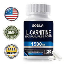 ACETYL L-CARNITINE 1500mg TABLETS Nervous System Health Antioxidant CAPSULES