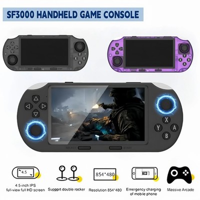 Retro Handheld Spielkonsole 4,5'' Bildschirm Tragbar Pocket Gaming Player