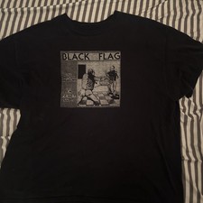 AUTHENTIC VINTAGE 90s Black Flag Nervous Breakdown Shirt