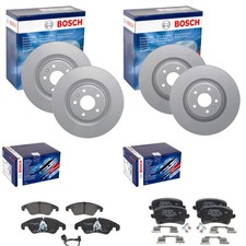 BOSCH Disques + Revêtements Avant + Arrière Convient pour Audi A4 8K B8+A5 8T 8F