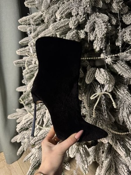 Women Casadei Over-the-Knee Boots Black Leather 36