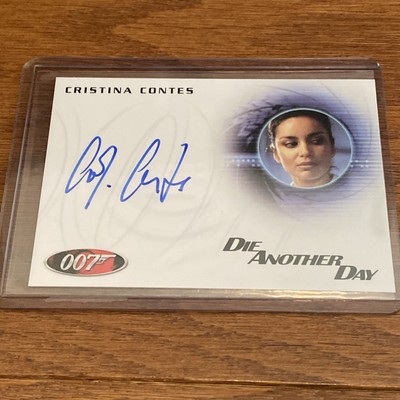 James Bond Autograph Card A183 Cristina Contes as Nurse