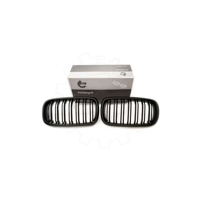 Grilles de radiateur d'origine OEM pour BMW X5 F15 finition noire brillante