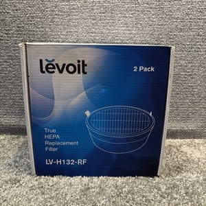 Levoit LV-H132-RF True HEPA Replacement Filter 2 Pack - New Open Box