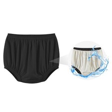 EEOST Adult Diaper Cover Incontinence Noiseless Leak-Protection Underwear S