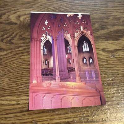 Washington Cathedral Mount Saint Alban,  Postcard - Wilson Tomb