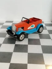 Rare Japanese Tin Toy #SSS Shioji Convertible Hot Rod Ford Model A Rat Rod