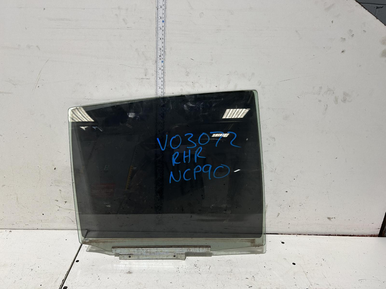 Toyota Yaris Right Rear Door Glass NCP130 10/2005-07/2011
