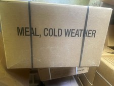 Cold Weather Military MRE Case - 12 Meals -2027 INSP Date