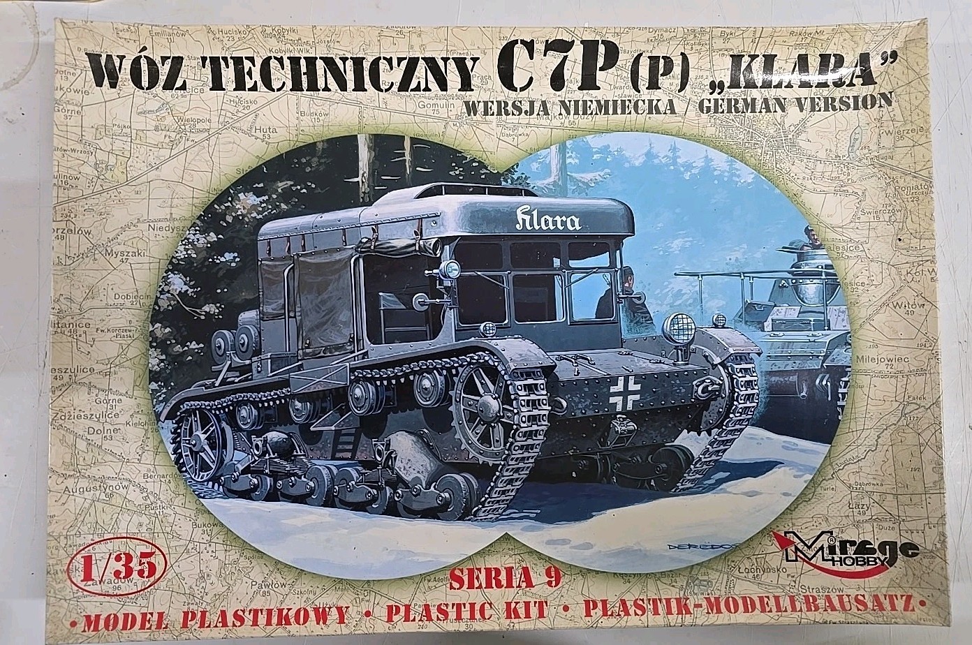 Mirage Hobby 35902 - 1:35 Recovery Tank Klara C7P Captured Version