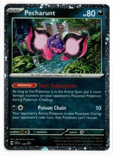 Pokemon - Pecharunt - SVP 149 – Black Star Promo– Cosmos Shiny Holo Rare  - NM/M