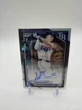 2024 Bowman Draft 1st Nathan Flewelling Auto Rays