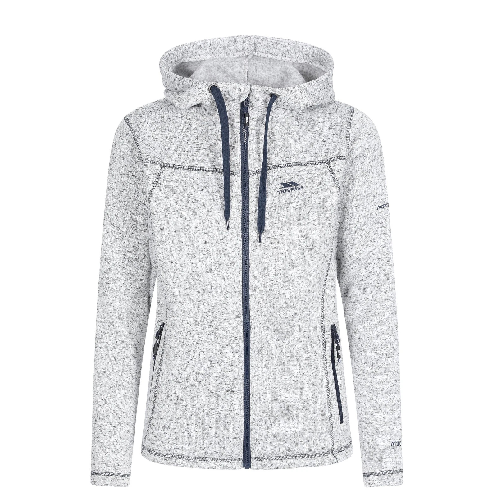 Trespass Womens Hoodie Fleece Jacket Full Zip Female Walking Casual Odelia
Opens in a new window or