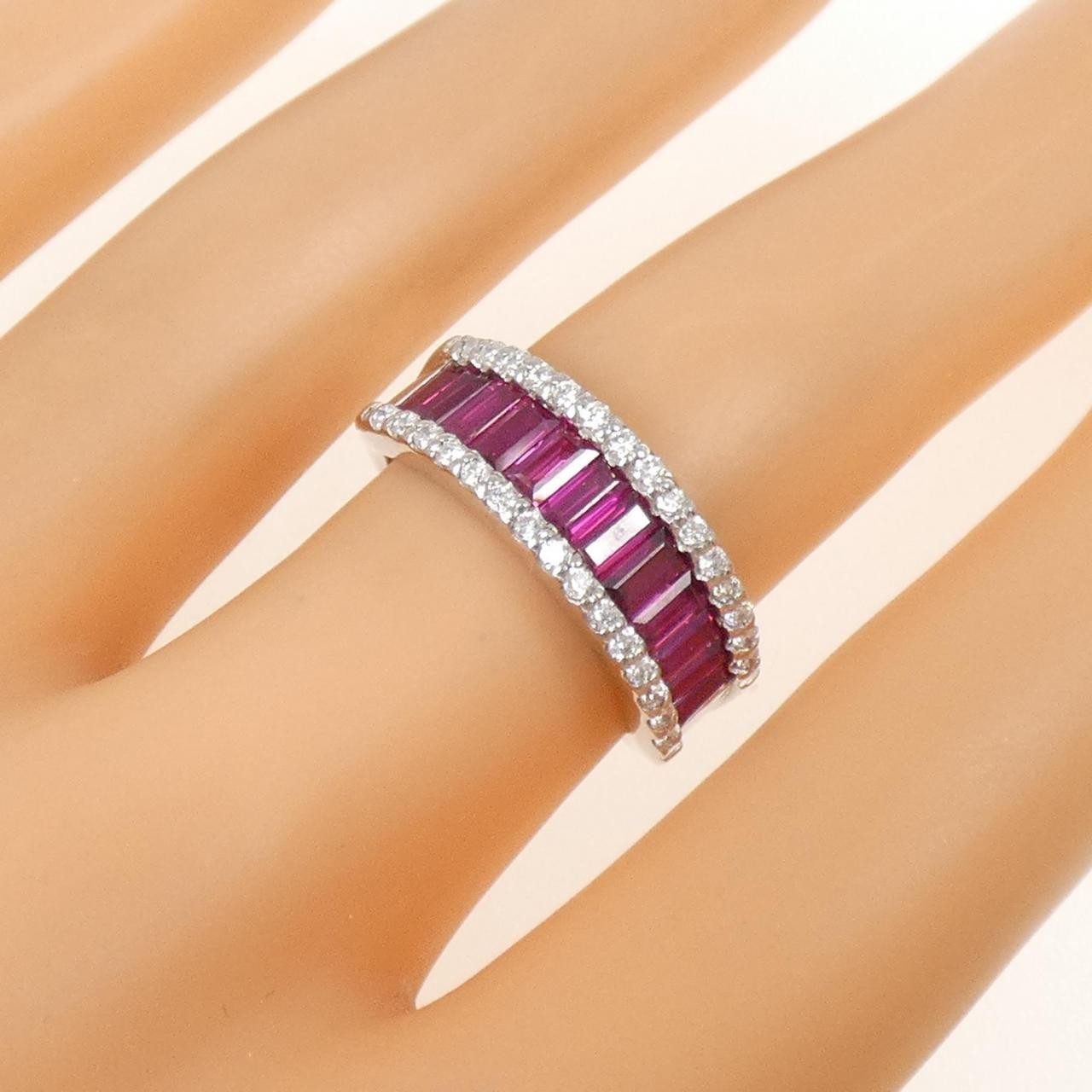 Authentic PT950 Ruby Ring 1.51CT  #260-006-863-49… - image 4